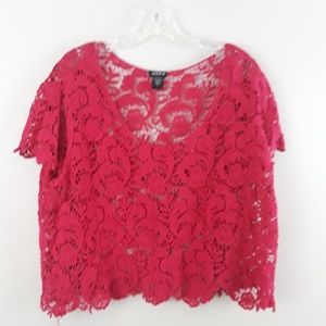 Torrid size 1 lace blouse